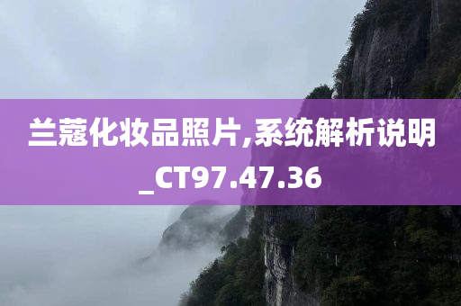 兰蔻化妆品照片,系统解析说明_CT97.47.36