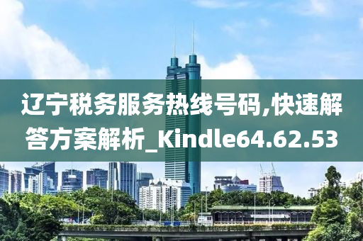 辽宁税务服务热线号码,快速解答方案解析_Kindle64.62.53