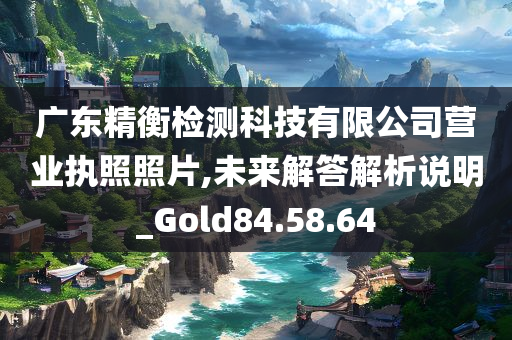 广东精衡检测科技有限公司营业执照照片,未来解答解析说明_Gold84.58.64