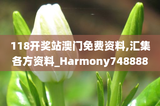 118开奖站澳门免费资料,汇集各方资料_Harmony748888