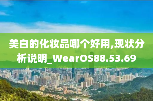 美白的化妆品哪个好用,现状分析说明_WearOS88.53.69