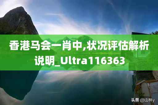 香港马会一肖中,状况评估解析说明_Ultra116363