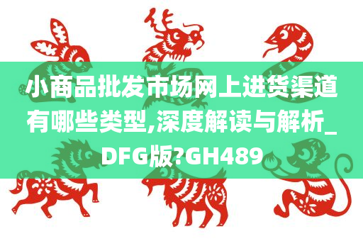 小商品批发市场网上进货渠道有哪些类型,深度解读与解析_DFG版?GH489