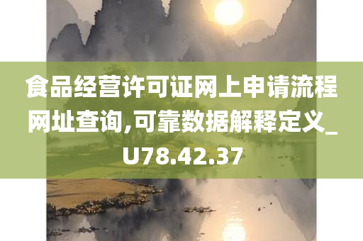 食品经营许可证网上申请流程网址查询,可靠数据解释定义_U78.42.37