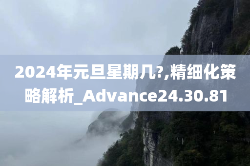 2024年元旦星期几?,精细化策略解析_Advance24.30.81