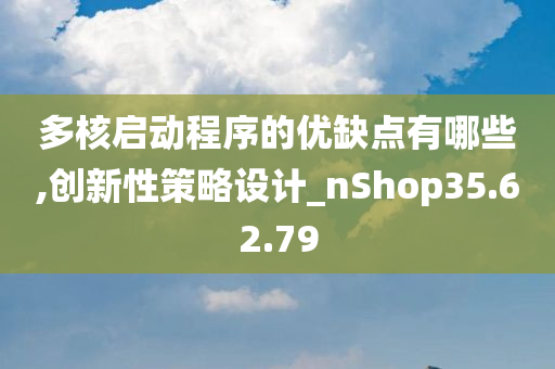 多核启动程序的优缺点有哪些,创新性策略设计_nShop35.62.79