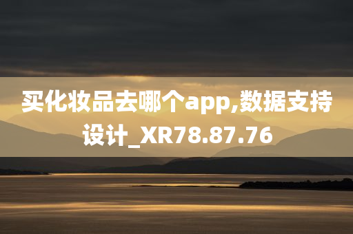 买化妆品去哪个app,数据支持设计_XR78.87.76