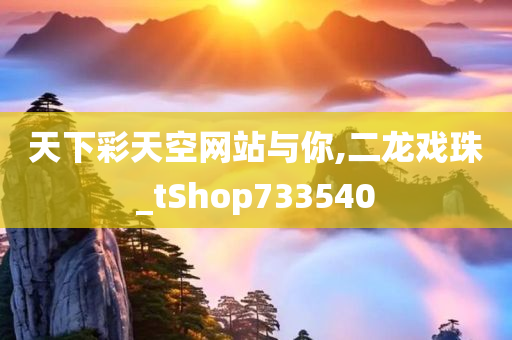 天下彩天空网站与你,二龙戏珠_tShop733540