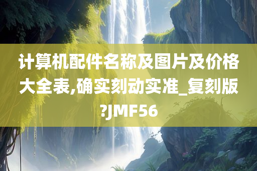 计算机配件名称及图片及价格大全表,确实刻动实准_复刻版?JMF56