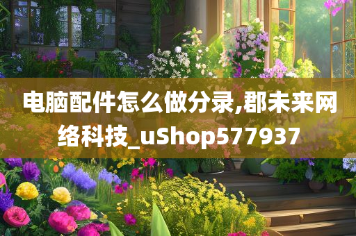 电脑配件怎么做分录,郡未来网络科技_uShop577937