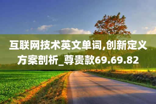 互联网技术英文单词,创新定义方案剖析_尊贵款69.69.82