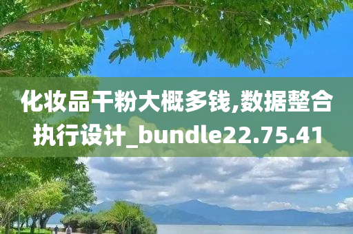 化妆品干粉大概多钱,数据整合执行设计_bundle22.75.41