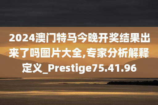 2024澳门特马今晚开奖结果出来了吗图片大全,专家分析解释定义_Prestige75.41.96