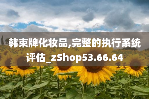 韩束牌化妆品,完整的执行系统评估_zShop53.66.64