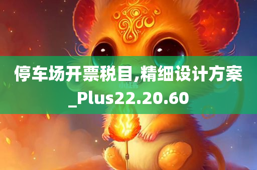 停车场开票税目,精细设计方案_Plus22.20.60