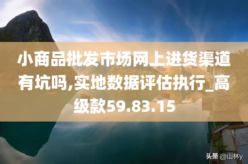 小商品批发市场网上进货渠道有坑吗,实地数据评估执行_高级款59.83.15