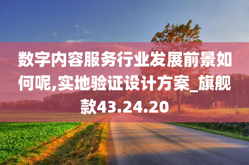 数字内容服务行业发展前景如何呢,实地验证设计方案_旗舰款43.24.20