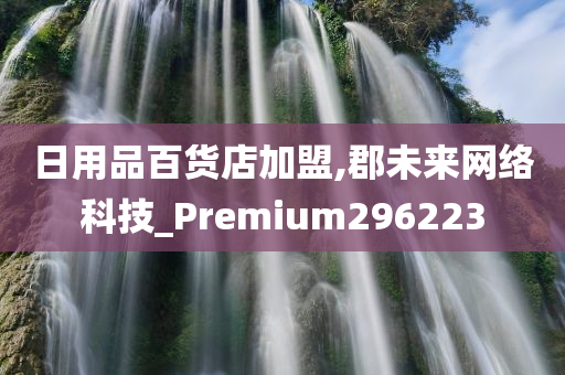 日用品百货店加盟,郡未来网络科技_Premium296223