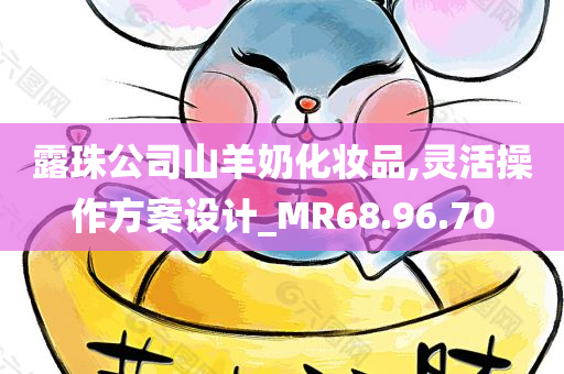 露珠公司山羊奶化妆品,灵活操作方案设计_MR68.96.70