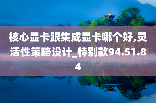 核心显卡跟集成显卡哪个好,灵活性策略设计_特别款94.51.84