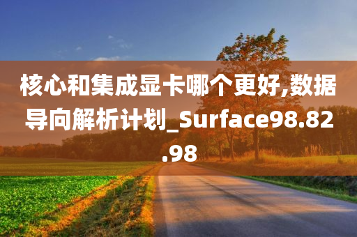 核心和集成显卡哪个更好,数据导向解析计划_Surface98.82.98