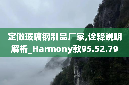 定做玻璃钢制品厂家,诠释说明解析_Harmony款95.52.79