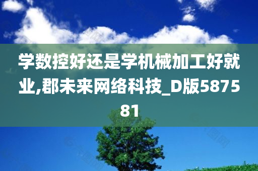 学数控好还是学机械加工好就业,郡未来网络科技_D版587581