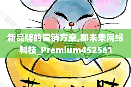 新品牌的营销方案,郡未来网络科技_Premium452561