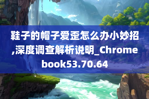 鞋子的帽子爱歪怎么办小妙招,深度调查解析说明_Chromebook53.70.64