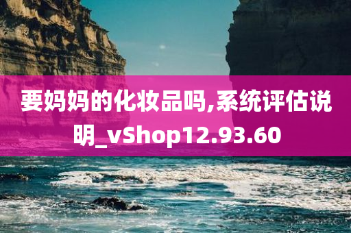 要妈妈的化妆品吗,系统评估说明_vShop12.93.60