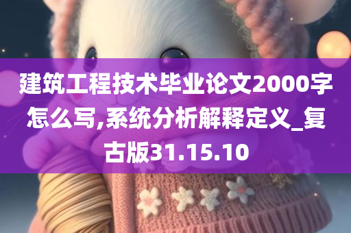 建筑工程技术毕业论文2000字怎么写,系统分析解释定义_复古版31.15.10