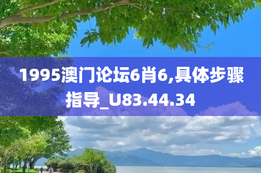 1995澳门论坛6肖6,具体步骤指导_U83.44.34