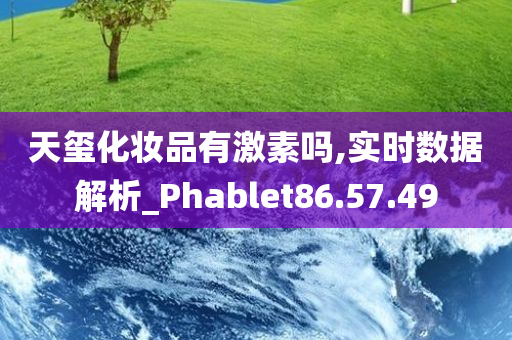 天玺化妆品有激素吗,实时数据解析_Phablet86.57.49