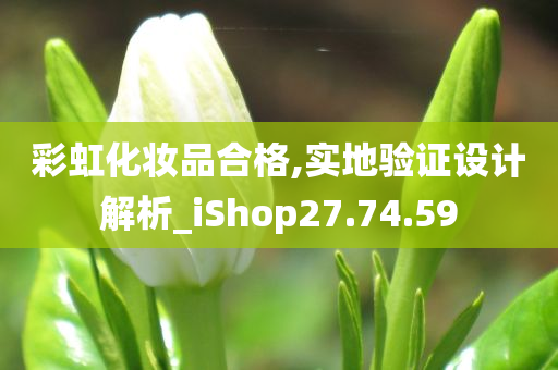 彩虹化妆品合格,实地验证设计解析_iShop27.74.59