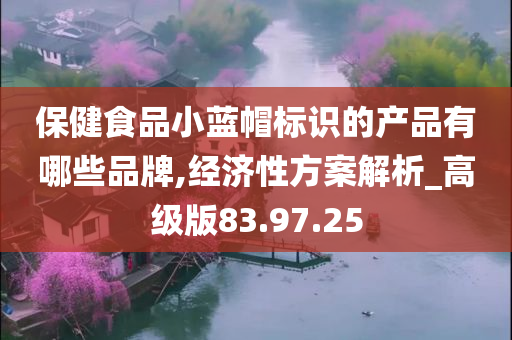 保健食品小蓝帽标识的产品有哪些品牌,经济性方案解析_高级版83.97.25