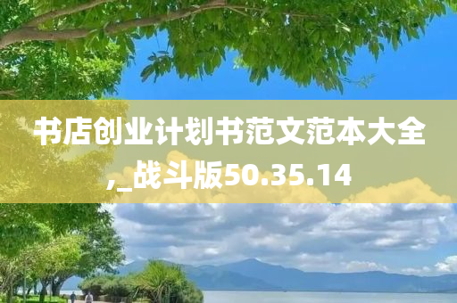 书店创业计划书范文范本大全,_战斗版50.35.14