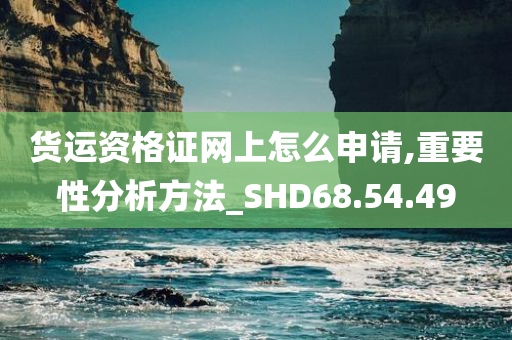 货运资格证网上怎么申请,重要性分析方法_SHD68.54.49