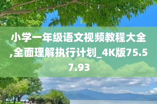 小学一年级语文视频教程大全,全面理解执行计划_4K版75.57.93