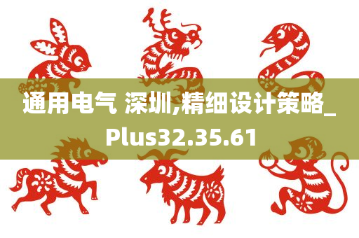 通用电气 深圳,精细设计策略_Plus32.35.61