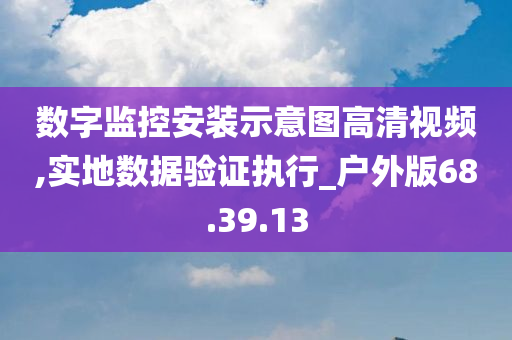 数字监控安装示意图高清视频,实地数据验证执行_户外版68.39.13