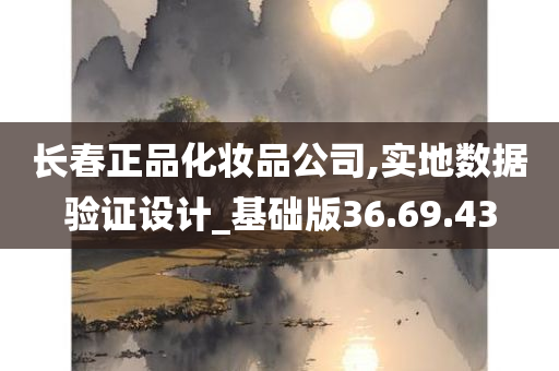 长春正品化妆品公司,实地数据验证设计_基础版36.69.43