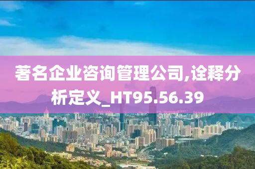 著名企业咨询管理公司,诠释分析定义_HT95.56.39