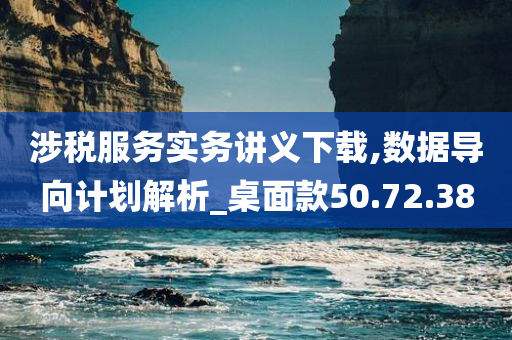 涉税服务实务讲义下载,数据导向计划解析_桌面款50.72.38