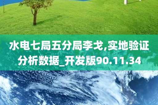 水电七局五分局李戈,实地验证分析数据_开发版90.11.34