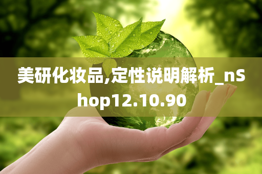 美研化妆品,定性说明解析_nShop12.10.90