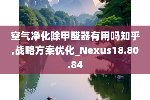 空气净化除甲醛器有用吗知乎,战略方案优化_Nexus18.80.84