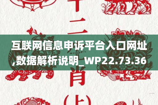 互联网信息申诉平台入口网址,数据解析说明_WP22.73.36