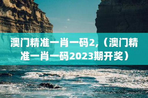 澳门精准一肖一码2,（澳门精准一肖一码2023期开奖）