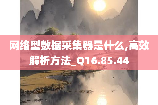 网络型数据采集器是什么,高效解析方法_Q16.85.44