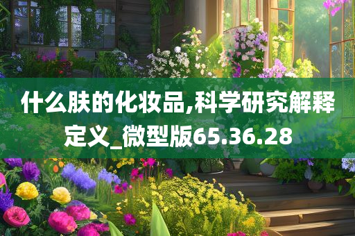 什么肤的化妆品,科学研究解释定义_微型版65.36.28